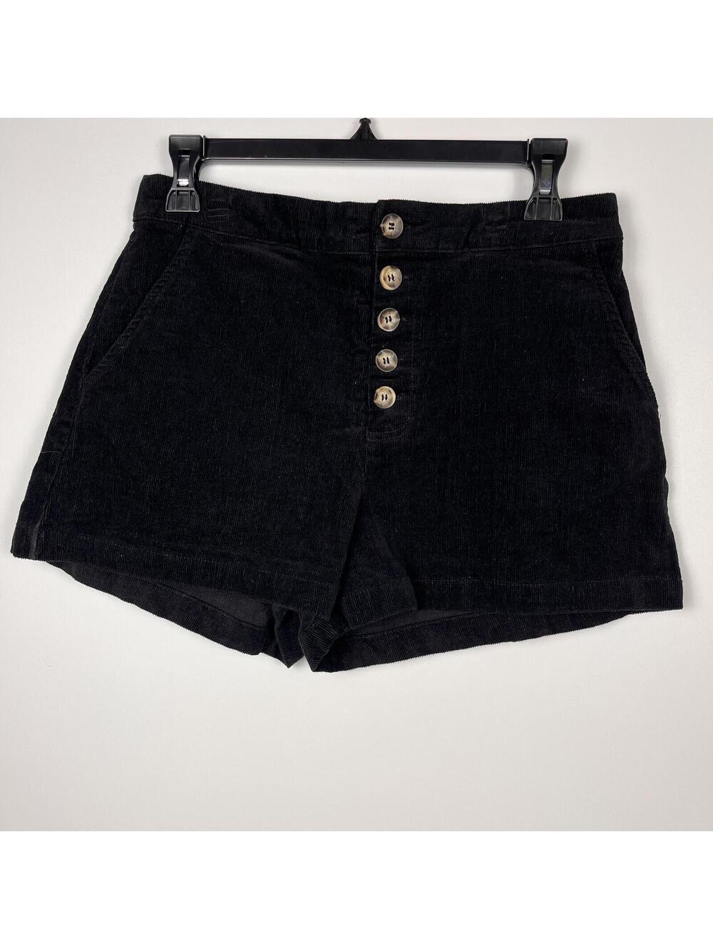 Gianni Bini Corduroy Button Front Shorts Size M Corduroy Cottagecore Mom Shorts